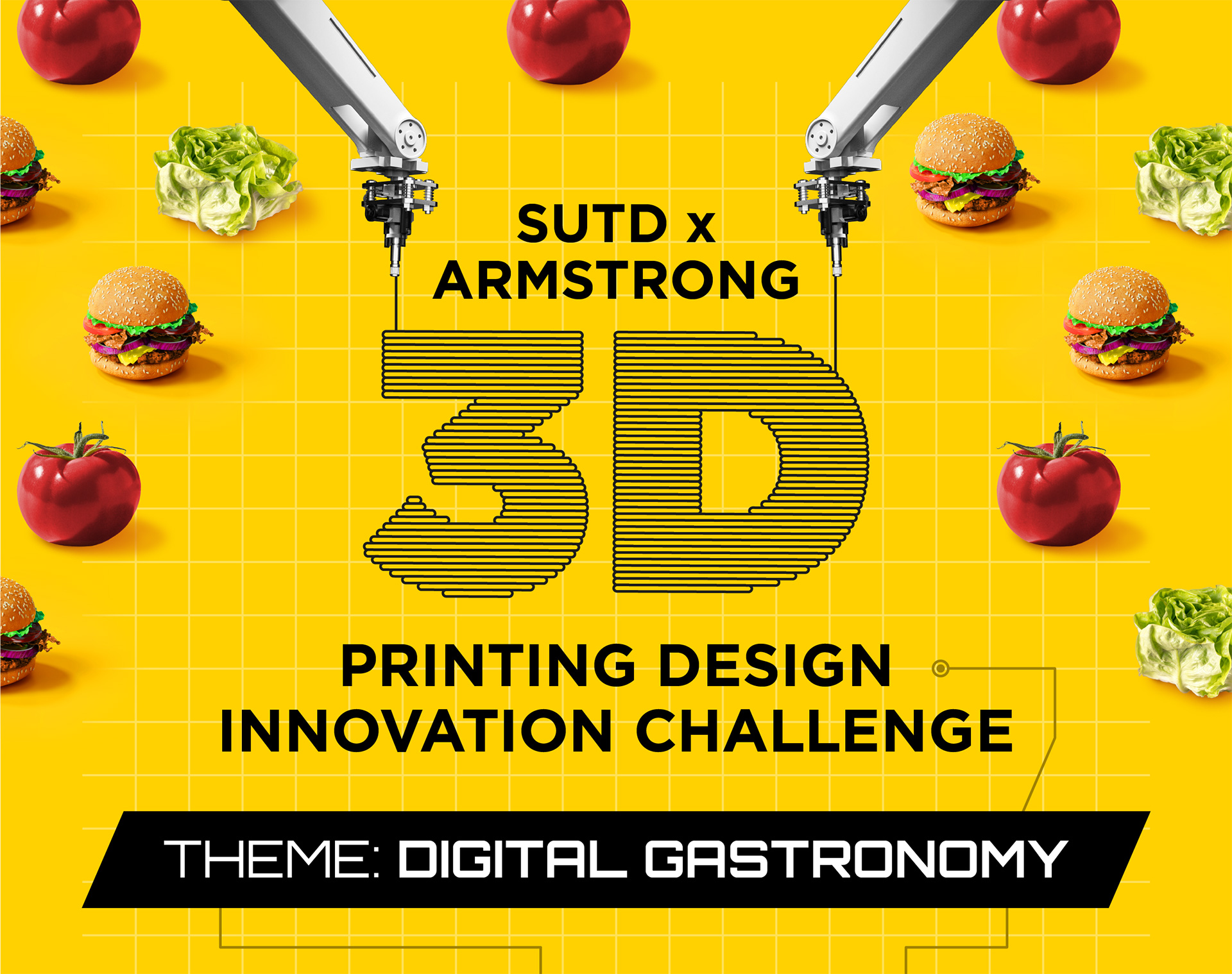 SUTD X Armstrong 3D Printing & Design Innovation Challenge 2022