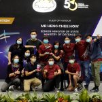 Combined Category E winners at the Singapore Amazing Flying Machine Competition (SAFMC) 2022